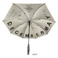 DECEMBERMAY ディセンバーメイ ゴルフ メンズ レディース Wappen print UV umbrella UNISEX 傘 アンブレラ 晴雨兼用 耐久撥水性 UV 3-999-9018