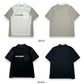 DECEMBERMAY ディセンバーメイ メンズ レディース ユニセックス ゴルフウェア  半袖モックネックTシャツ UNISEX Combination mock Tee / UNISEX 接触冷感 ストレッチ 4-405-1105