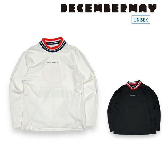 DECEMBERMAY ディセンバーメイ ゴルフウェア メンズ レディース 長袖シャツ Catchy long sleeve Tee / UNISEX 4-412-1106