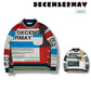 DECEMBERMAY ディセンバーメイ ゴルフウェア メンズ レディース Tricolor Mock long Tee / UNISEX モックネック 長袖シャツ 軽量  シーズンレス 4-505-1108