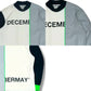 DECEMBERMAY ディセンバーメイ ゴルフウェア メンズ レディース Bi-color logo mock neck long sleeve tee UNISEX モックネック 長袖シャツ 接触冷感機能 UV機能 ２WAYストレッチ 透け防止 軽量 4-505-1111