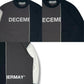 DECEMBERMAY ディセンバーメイ ゴルフウェア メンズ レディース Bi-color logo mock neck long sleeve tee UNISEX モックネック 長袖シャツ 接触冷感機能 UV機能 ２WAYストレッチ 透け防止 軽量 4-505-1111