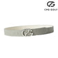 CPG GOLF シーピージーゴルフ メンズ CPG DESIGN LOGO BELT 本革 4510-24242