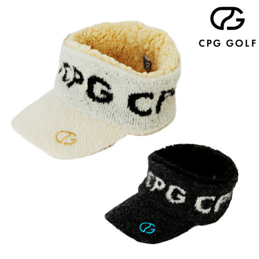 CPG GOLF シーピージーゴルフ レディース ニットバイザー 4514-24241