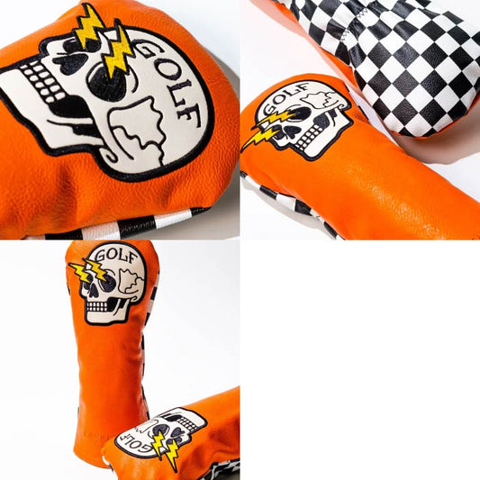 DEVEREUX GOLF デヴァローゴルフ メンズ レディース ドライバー用ヘッドカバー（DR） Shocker Skull Driver Headcover 763432804