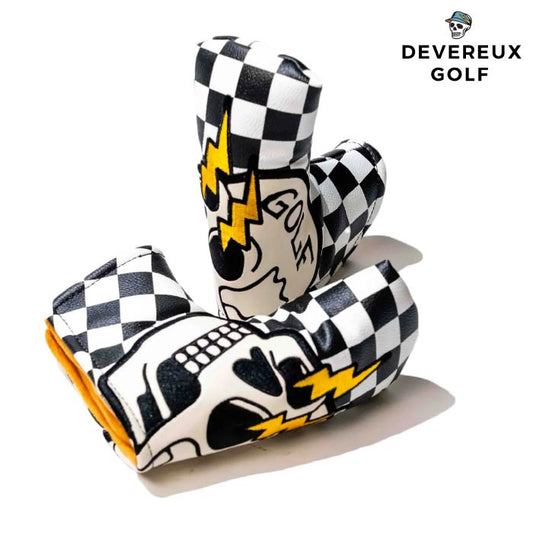 DEVEREUX GOLF デヴァローゴルフ メンズ レディース パターカバー Shocker Skull Blade Putter Cover 763432806