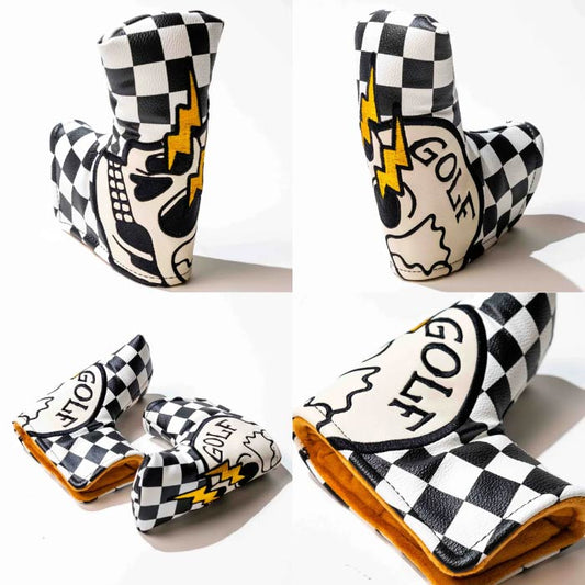 DEVEREUX GOLF デヴァローゴルフ メンズ レディース パターカバー Shocker Skull Blade Putter Cover 763432806