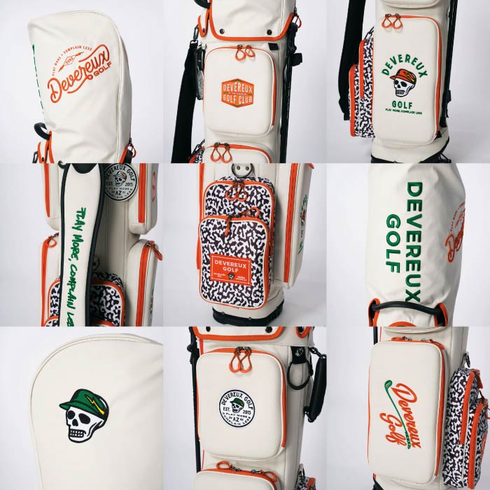 【送料無料】DEVEREUX GOLF デヴァローゴルフ メンズ レディース キャディバッグ Deep Side Pocket Caddie Bag 763472835