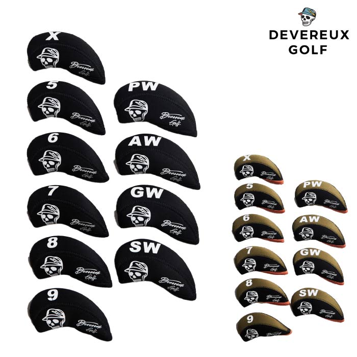 DEVEREUX GOLF デヴァローゴルフ メンズ レディース アイアンカバー Iron Cover 763472839