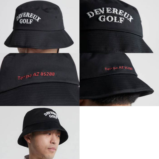 DEVEREUX GOLF デヴァローゴルフ メンズ レディース ユニセックス バケットハット DVRX Skull Caddie Bucket Hat 763472847