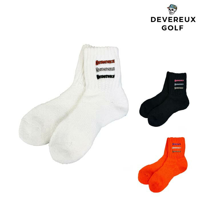 DEVEREUX GOLF デヴァローゴルフ メンズ Uni DVRX シンカーパイルソックス 763472850【メール便可】