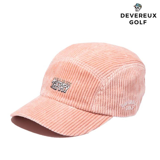 DEVEREUX GOLF デヴァローゴルフ ゴルフウェア メンズ レディース Golf is my Therapy ジェットキャップ コーデュロイ 日本製 763474801