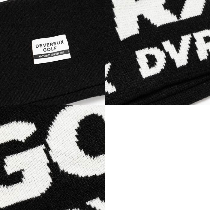 DEVEREUX GOLF デヴァローゴルフ ゴルフウェア メンズ レディース DVRX GOLF Knit ネックウォーマー 763474806