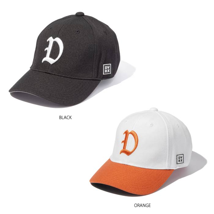 DEVEREUX GOLF デヴァローゴルフ ゴルフウェア メンズ レディース DVRX D Logo Cap 帽子 キャップ 763474813