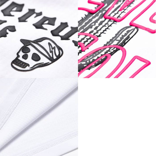 DEVEREUX GOLF デヴァローゴルフ ゴルフウェア メンズ Cactus Run ClubモックネックTシャツ 763572026
