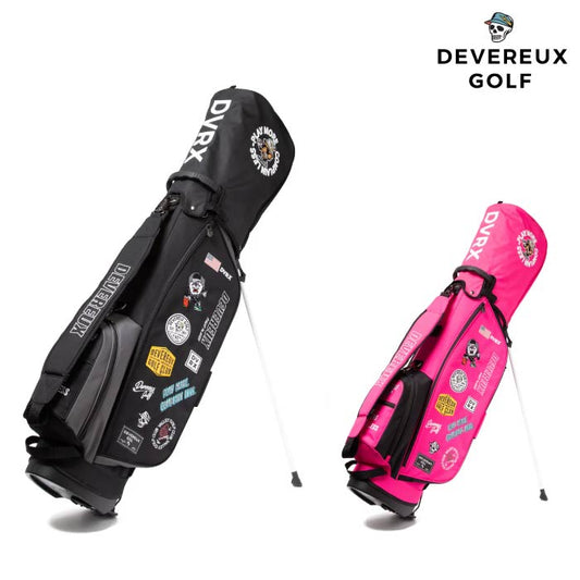 DEVEREUX GOLF デヴァローゴルフ メンズ レディース Logo Assorted Caddie Bag/ロゴアソーテッドキャディーバッグ 763572822【送料無料】