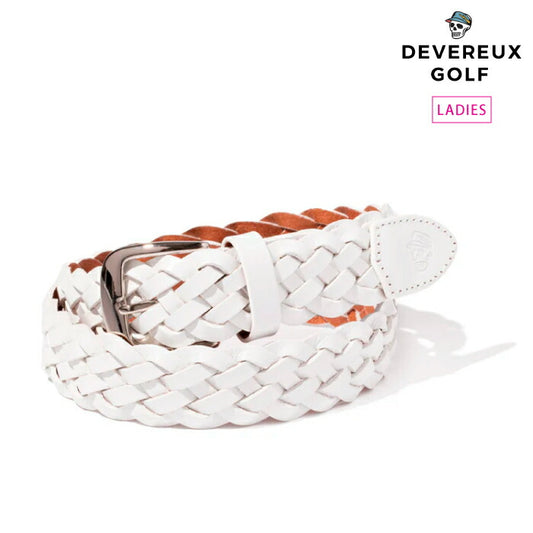 DEVEREUX GOLF デヴァローゴルフ ゴルフウェア レディース WOMEN レザーメッシュベルト 牛革 763572825
