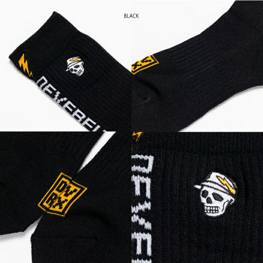 DEVEREUX GOLF デヴァローゴルフ ゴルフウェア メンズ ソックス MENS Back Logo Regular Socks  763572840 秋冬 2025