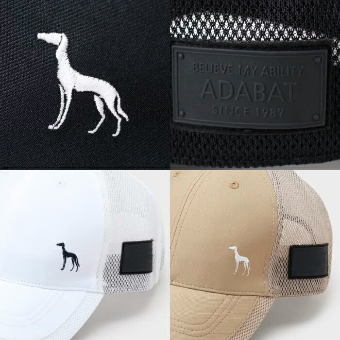 adabat アダバット ゴルフウェア メンズ レディース ラウンディッシュメッシュキャップ 860-02450