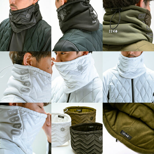 BBCO GOLF ビビコゴルフ メンズ レディース ゴルフ キルトネックウォーマー Padded Neck warmer  A0-0401-11