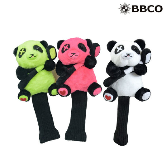 BBCO GOLF ビビコゴルフ メンズ レディース ゴルフ フェアウェイウッド/ユーティリティ ヘッドカバー NEON PANDA × FW HEAD COVER  A0-0702-11