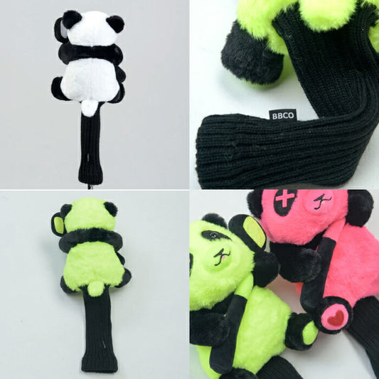 BBCO GOLF ビビコゴルフ メンズ レディース ゴルフ フェアウェイウッド/ユーティリティ ヘッドカバー NEON PANDA × FW HEAD COVER  A0-0702-11