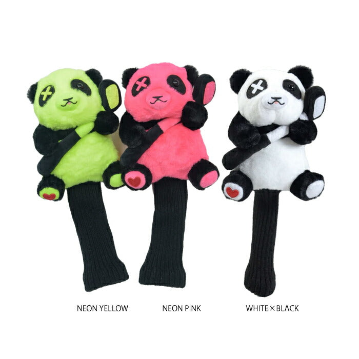 BBCO GOLF ビビコゴルフ メンズ レディース ゴルフ フェアウェイウッド/ユーティリティ ヘッドカバー NEON PANDA × FW HEAD COVER  A0-0702-11