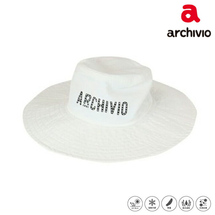 【30%OFF SALE】archivio アルチビオ レディース メンズ ハット (NEW ERAコラボ)【UVカット/接触冷感/吸水速乾/抗菌防臭】 A270502