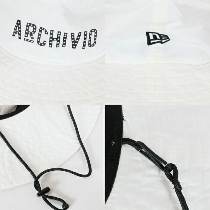 【30%OFF SALE】archivio アルチビオ レディース メンズ ハット (NEW ERAコラボ)【UVカット/接触冷感/吸水速乾/抗菌防臭】 A270502