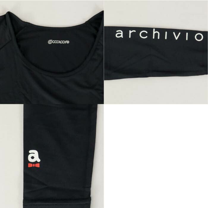 【30%OFF SALE】archivio アルチビオ ゴルフウェア レディース 機能素材ショート丈長袖インナー 冷却効果 A359423