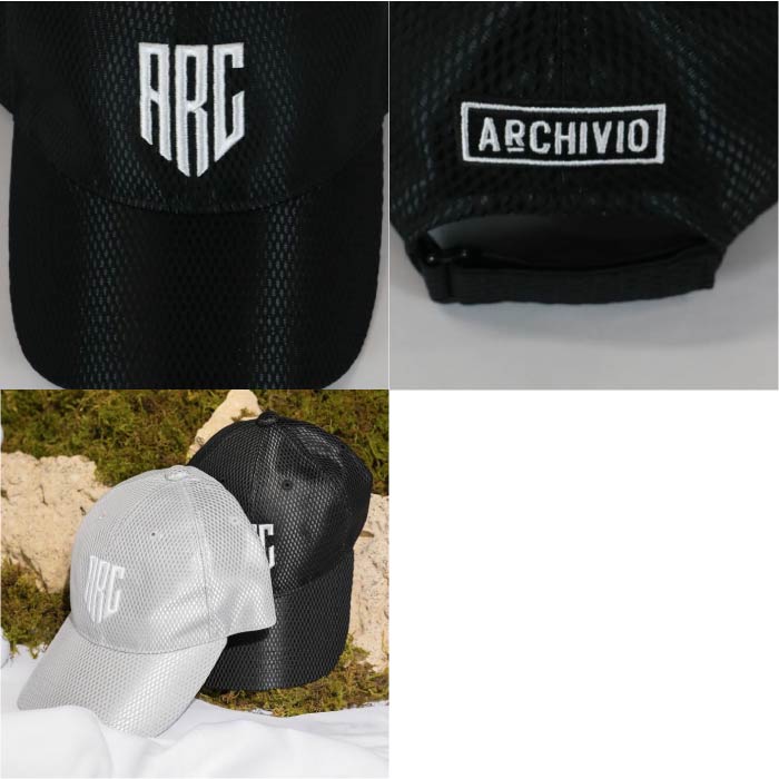 【30%OFF SALE】archivio アルチビオ メンズ キャップ メッシュ A360305