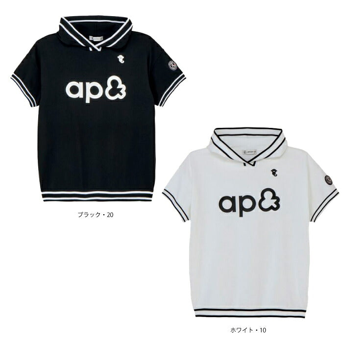 and per se アンパスィ ゴルフウェア レディース アクティブニット半袖