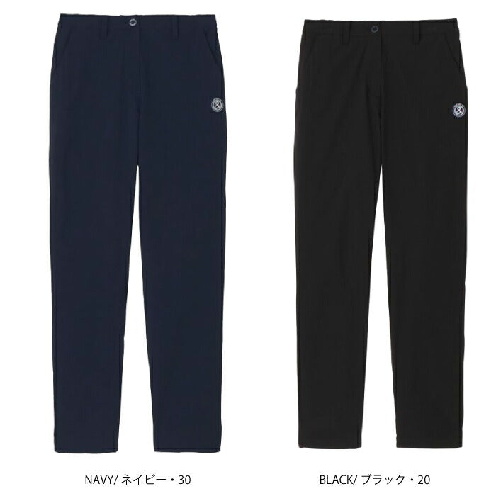 and per se アンパスィ ゴルフウェア レディース マルチウェザーパンツ ロングパンツ テーパードシルエット マルチストレッチ はっ水 UV 抗菌防臭 透湿 AFS5046G1