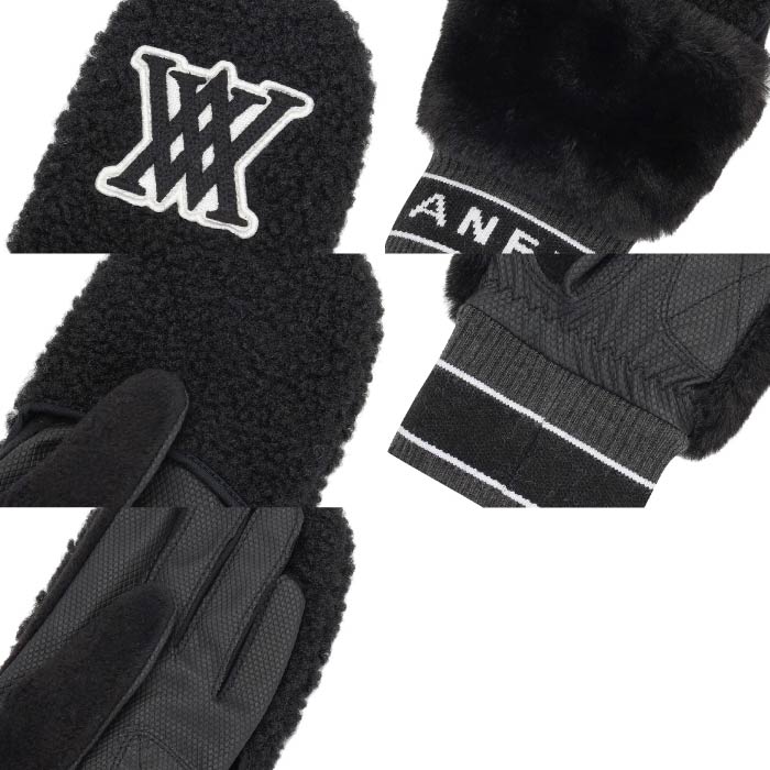 ANEW GOLF アニューゴルフ ゴルフウェア レディース WOMEN MITTEN GLOVES ミトン グローブ 手袋 保温 防寒 AGEWWGV01