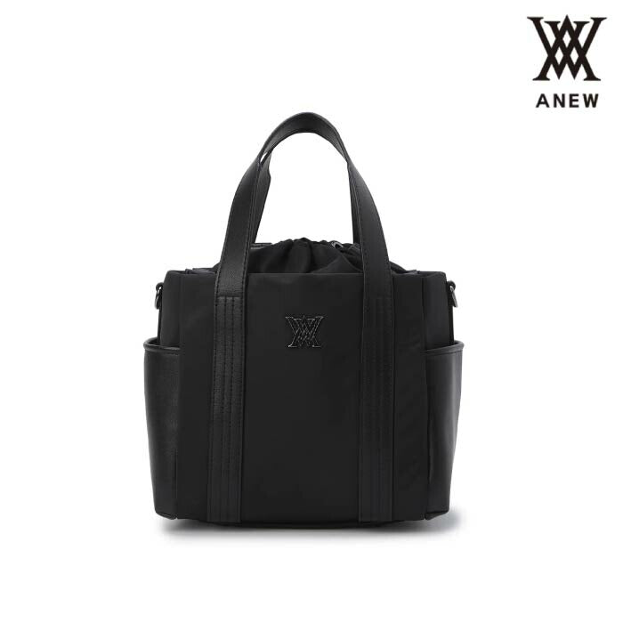 ANEW GOLF アニューゴルフ レディース WOMEN FABRIC TOTEBAG ロゴ ショルダー 2WAY ウィメンズ ファブリックトートバック インナーバッグ付 AGFFWBG02