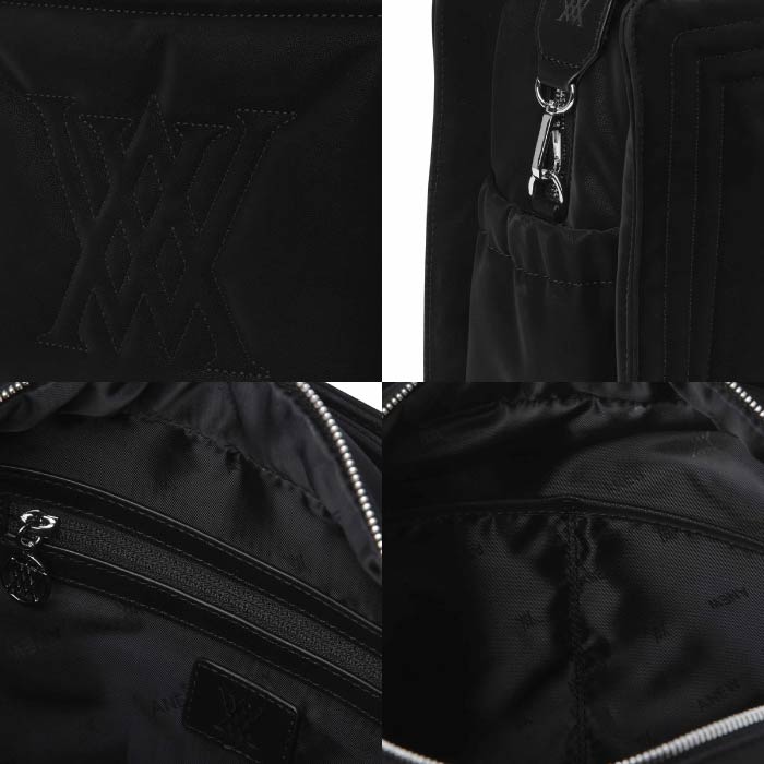 ANEW GOLF アニューゴルフ レディース WOMEN LOGO PADDED TOTE BAG ロゴ パデッド ショルダー 2WAYトートバッグ 軽量 AGFWWBG01