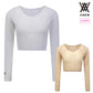 ANEW GOLF アニューゴルフ ゴルフウェア レディース WOMEN BOLERO BASELAYER ウィメンズベースレイヤー ボレロデザイン メッシュ素材 軽量 伸縮性 aggmwts02