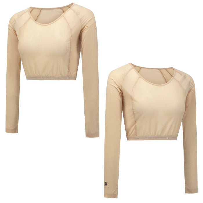 ANEW GOLF アニューゴルフ ゴルフウェア レディース WOMEN BOLERO BASELAYER ウィメンズベースレイヤー ボレロデザイン メッシュ素材 軽量 伸縮性 aggmwts02