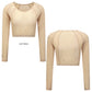ANEW GOLF アニューゴルフ ゴルフウェア レディース WOMEN BOLERO BASELAYER ウィメンズベースレイヤー ボレロデザイン メッシュ素材 軽量 伸縮性 aggmwts02