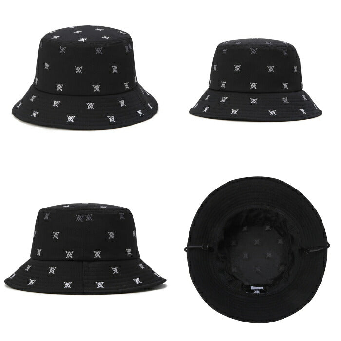 ANEW GOLF アニューゴルフ ゴルフウェア メンズ レディース UNISEX GRADATION BUCKET HAT バケットハット 帽子 軽量 ストリング付き agguucp46