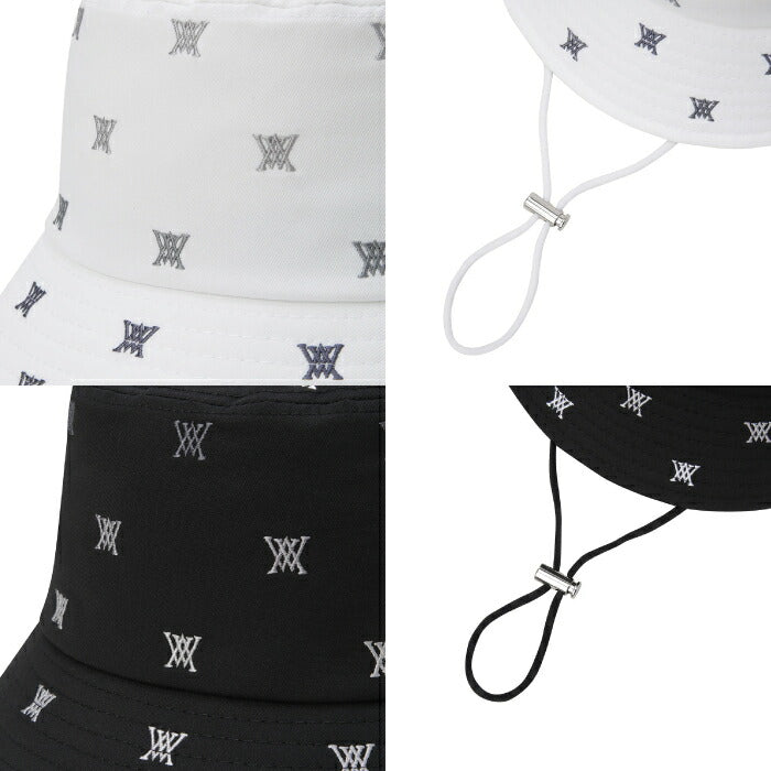 ANEW GOLF アニューゴルフ ゴルフウェア メンズ レディース UNISEX GRADATION BUCKET HAT バケットハット 帽子 軽量 ストリング付き agguucp46