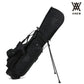 ANEW GOLF アニューゴルフ メンズ レディース 9 UNISEX MILITARY STAND BAG 9インチ仕様スタンドキャディバッグ ショルダーストラップ 透明フードカバー付属 agguusb01bk