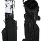 ANEW GOLF アニューゴルフ メンズ レディース 9 UNISEX MILITARY STAND BAG 9インチ仕様スタンドキャディバッグ ショルダーストラップ 透明フードカバー付属 agguusb01bk
