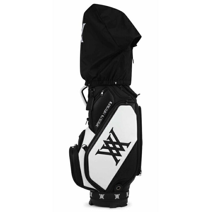 ANEW GOLF アニューゴルフ メンズ レディース 9.5 UNISEX TOUR BAG 9.5インチツアーキャディバッグ ３点留めショルダーストラップ レインカバー ネームタグ付属 agguusb05bk