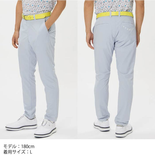 and per se アンパスィ ゴルフウェア メンズ クールラスティング パンツ ロングパンツ マルチストレッチ UV 接触冷感 抗菌防臭 べたつき軽減 ams5036e4
