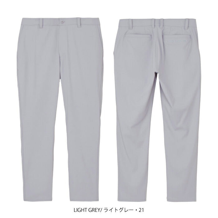 and per se アンパスィ ゴルフウェア メンズ クールオックスフォード パンツ ロングパンツ ストレッチ はっ水 UV 遮熱 接触冷感 抗菌防臭 ams5046e8
