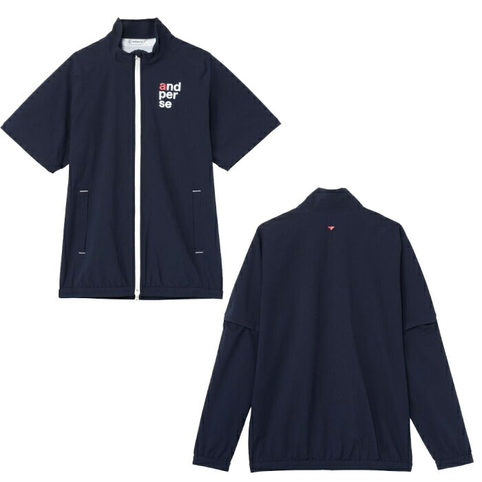 and per se アンパスィ ゴルフウェア メンズ レディース レインスーツ