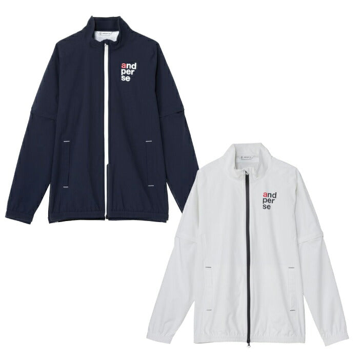 and per se アンパスィ ゴルフウェア メンズ レディース レインスーツ