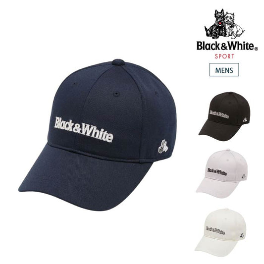 Black＆white ブラック＆ホワイト メンズ ロゴキャップ UVプロテクト機能付 BGF8413