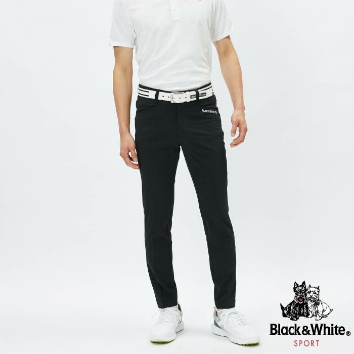 Black＆white ブラック＆ホワイト メンズ ゴルフパンツ 4Wayストレッチパンツ UVガード 吸乾速乾 BGS5004WI